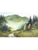 Viktor Kramarenko | Soft Mountain Haze | 6 x 9 | Muse Gallery
