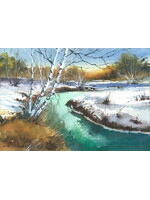 Viktor Kramarenko | Gentle Spring Drift | 7 x 10 | Muse Gallery