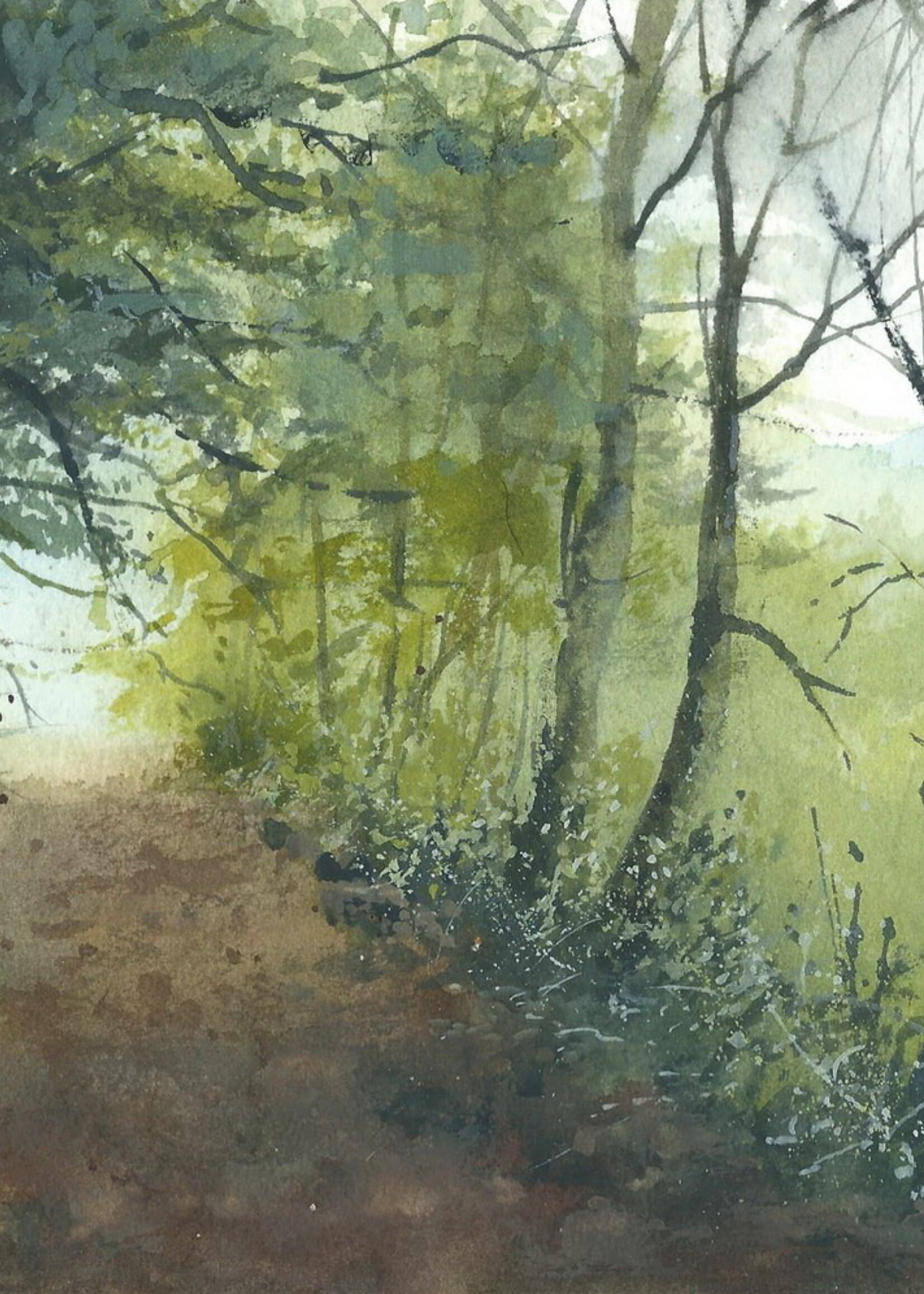 Viktor Kramarenko Through the Shaded Glade 6.5 x 10 | Muse Gallery