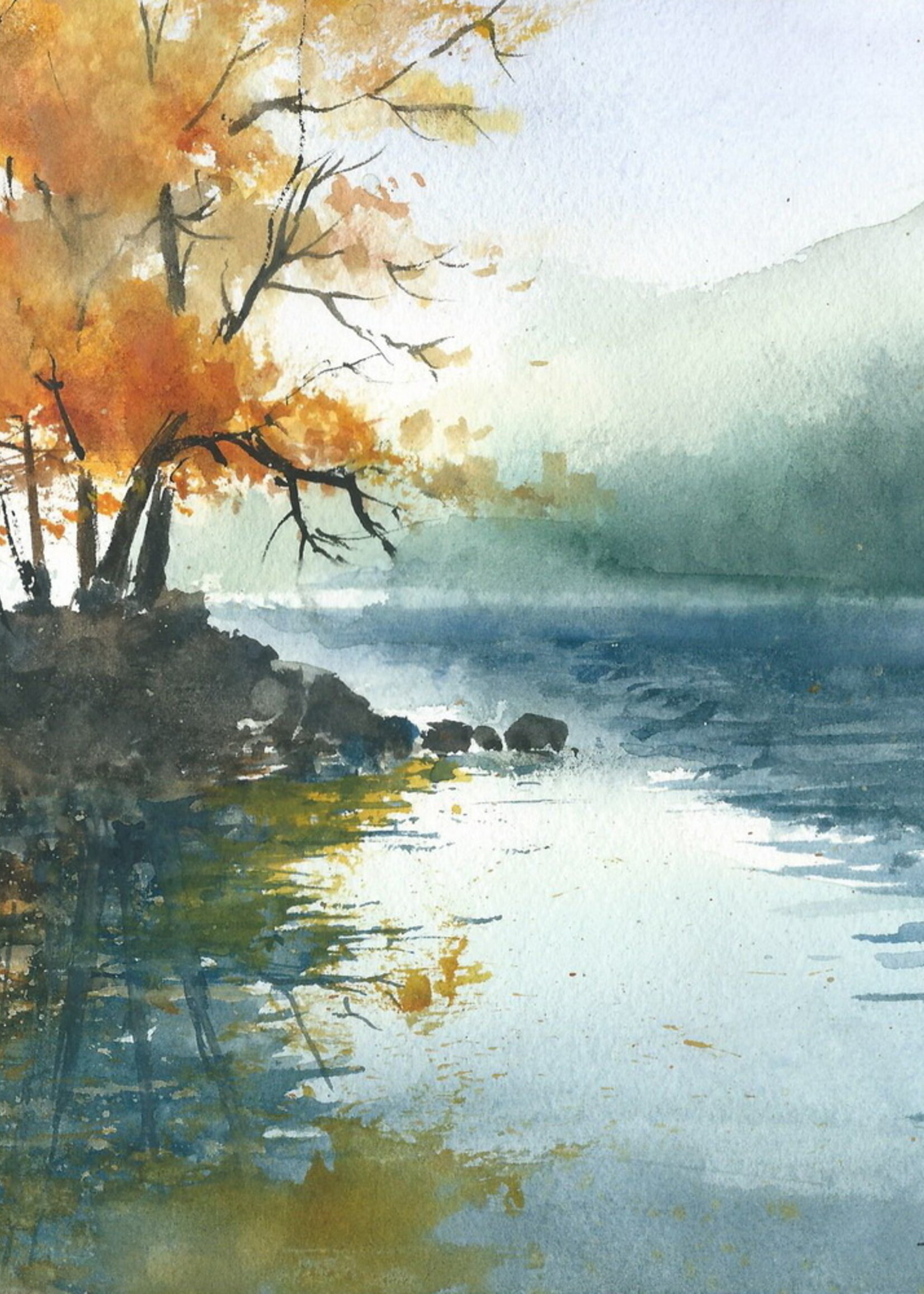 Viktor Kramarenko Whispers in the Mist 8 x 10 | Muse Gallery