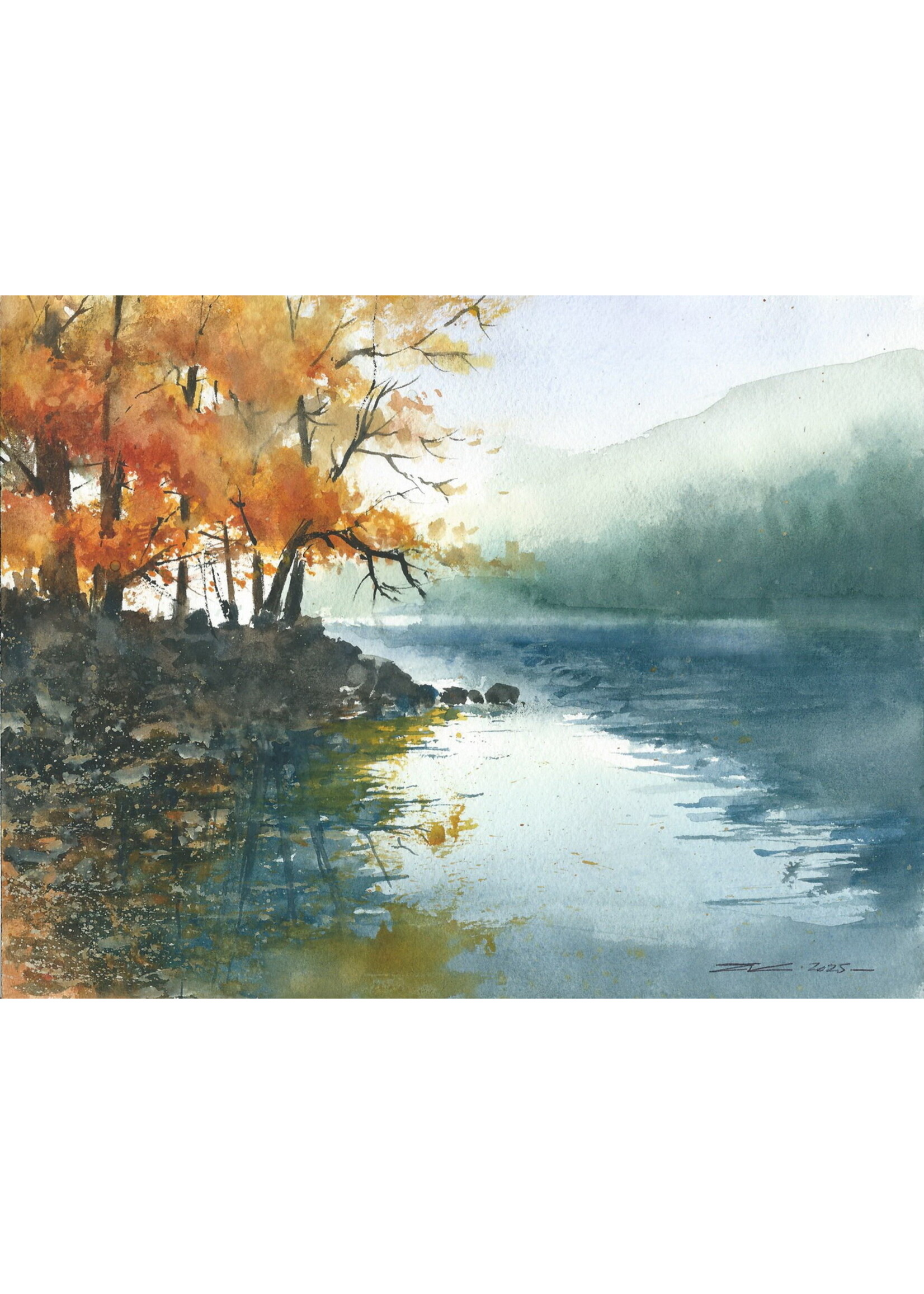 Viktor Kramarenko | Whispers in the Mist | 8 x 10 | Muse Gallery