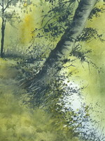 Viktor Kramarenko Summer's Green Embrace 7 x 10 | Muse Gallery