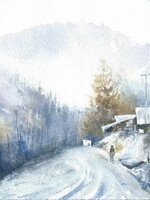 Viktor Kramarenko In the White Quiet 7 x 10 | Muse Gallery