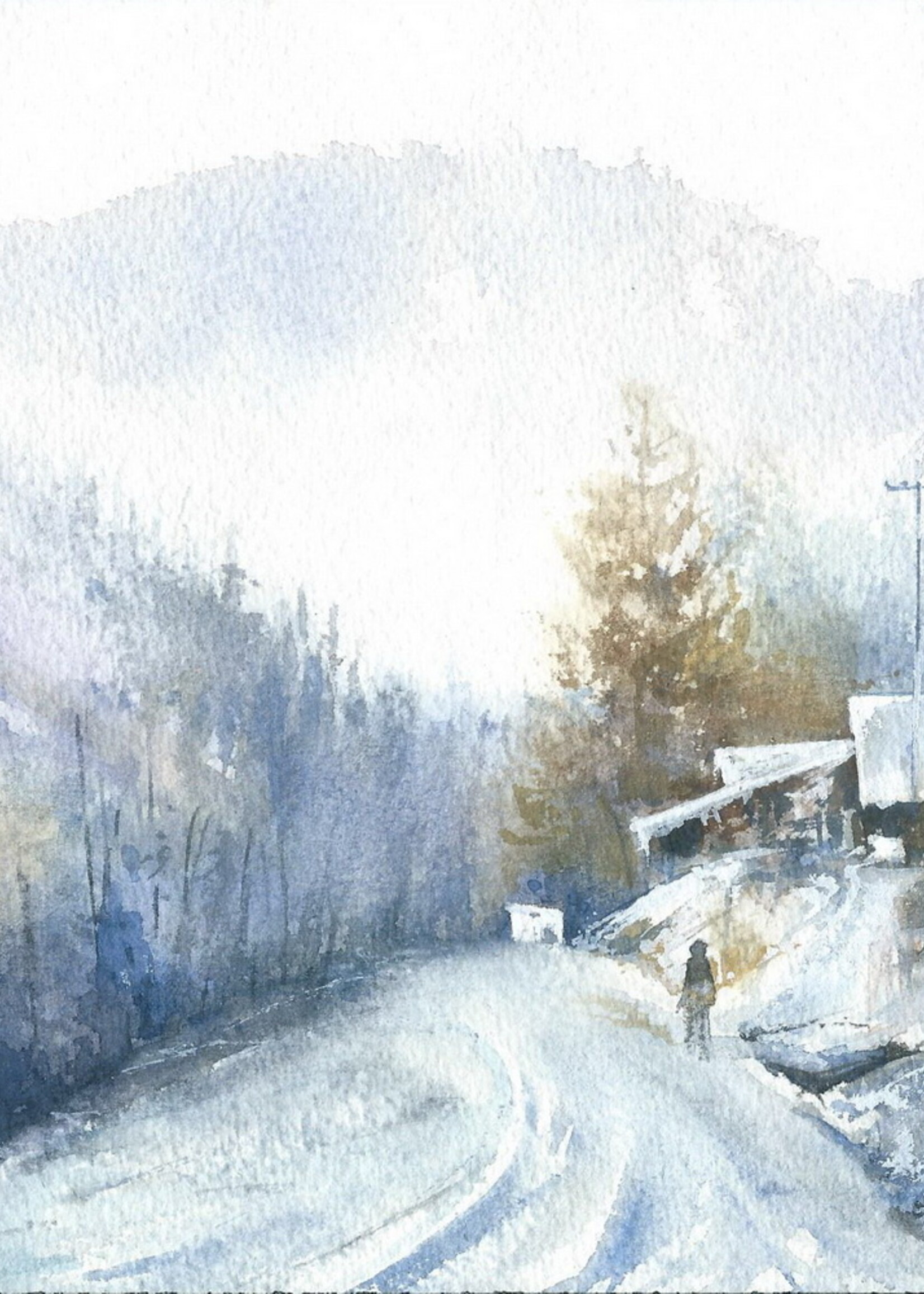 Viktor Kramarenko In the White Quiet 7 x 10 | Muse Gallery