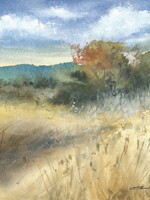 Viktor Kramarenko Among Golden Fields 8 x 10 | Muse Gallery