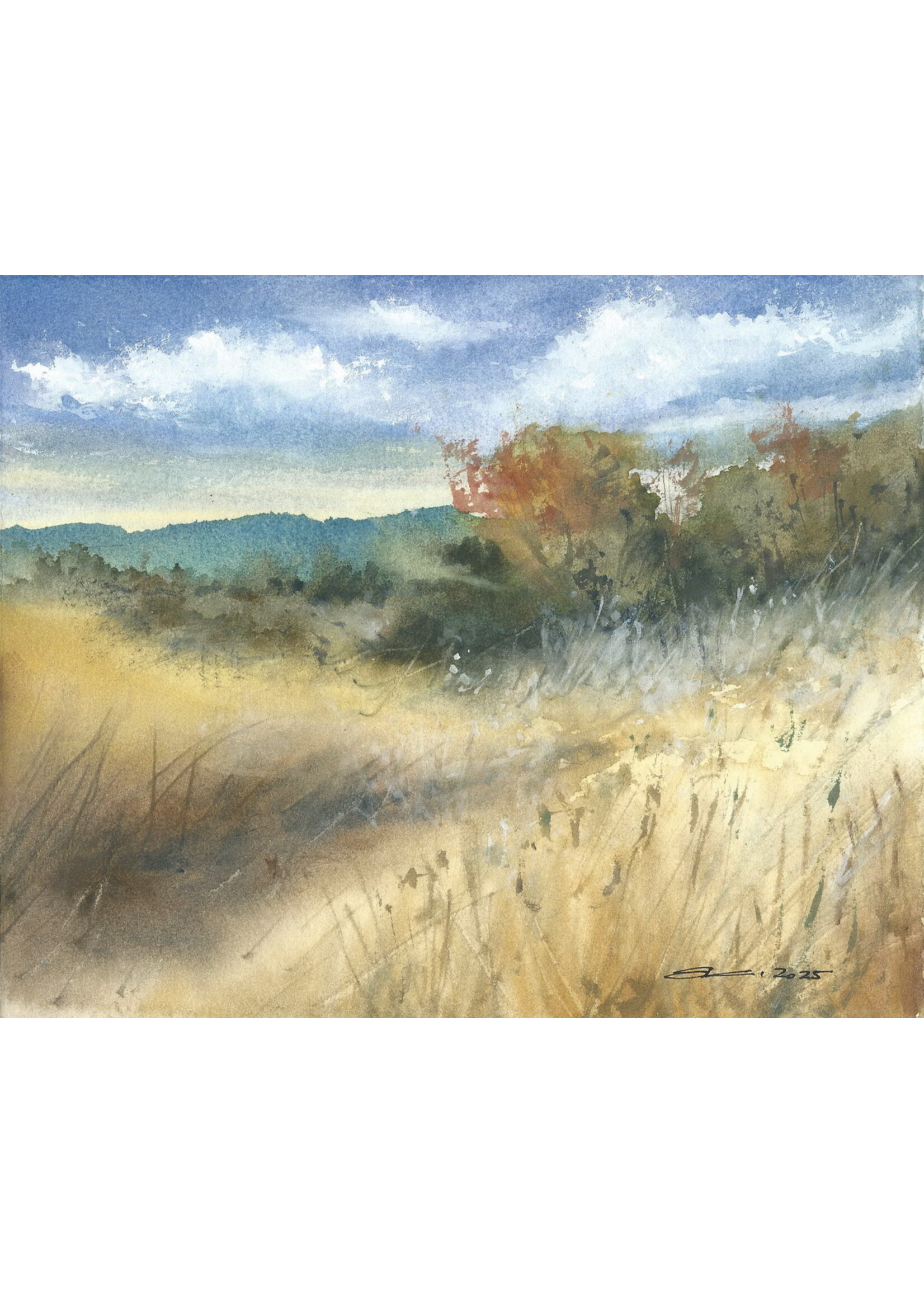 Viktor Kramarenko | Among Golden Fields | 8 x 10 | Muse Gallery