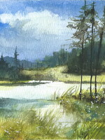 Viktor Kramarenko Nature's Quiet Harmony 5.5 x 8 | Muse Gallery