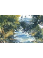 Viktor Kramarenko | A River Runs Wild | 6 x 9 | Muse Gallery