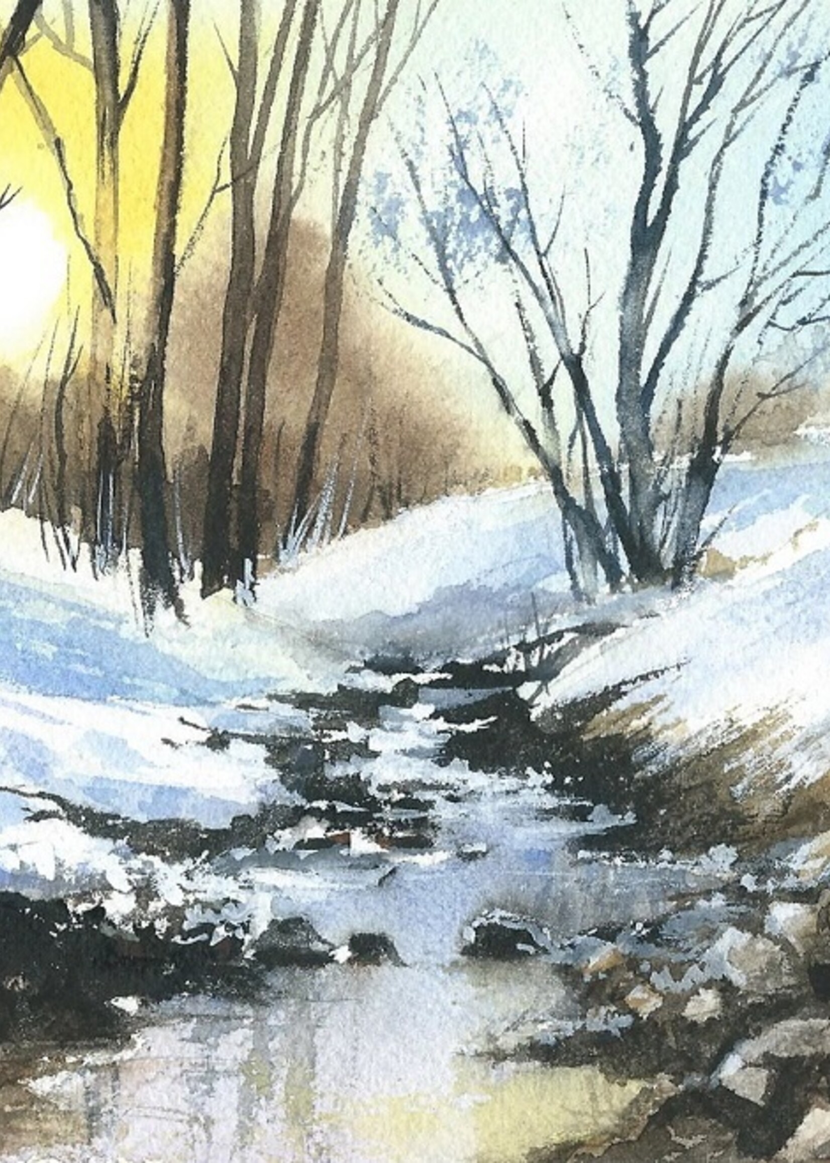 Viktor Kramarenko In Gentle Winter 6 x 9 | Muse Gallery