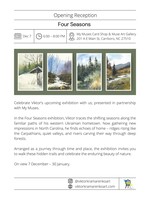 Muse Gallery MUSE Gallery Opening Reception | Four Seasons with Viktor Kramarenko (Dec 7th, 2025)