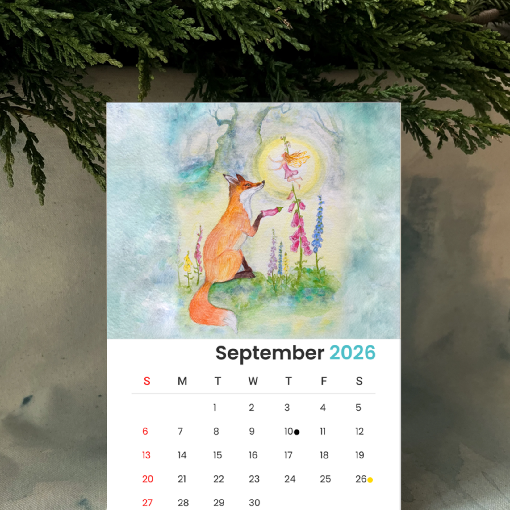 My Muses Card Shop My Muses Desk Calendars 2026