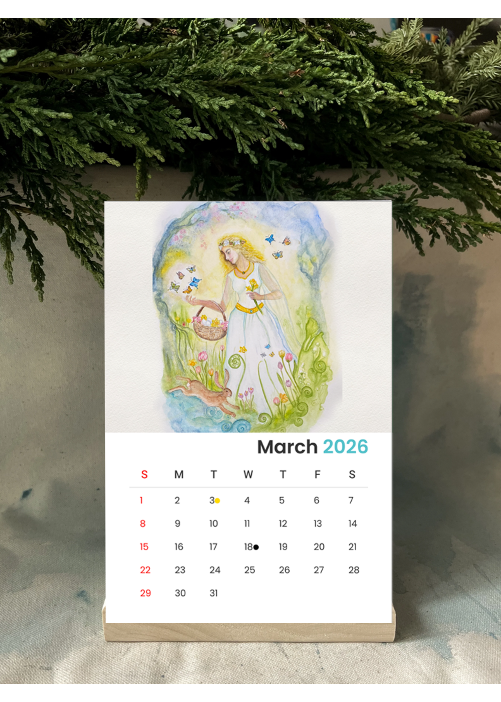 My Muses Card Shop My Muses Desk Calendars 2026