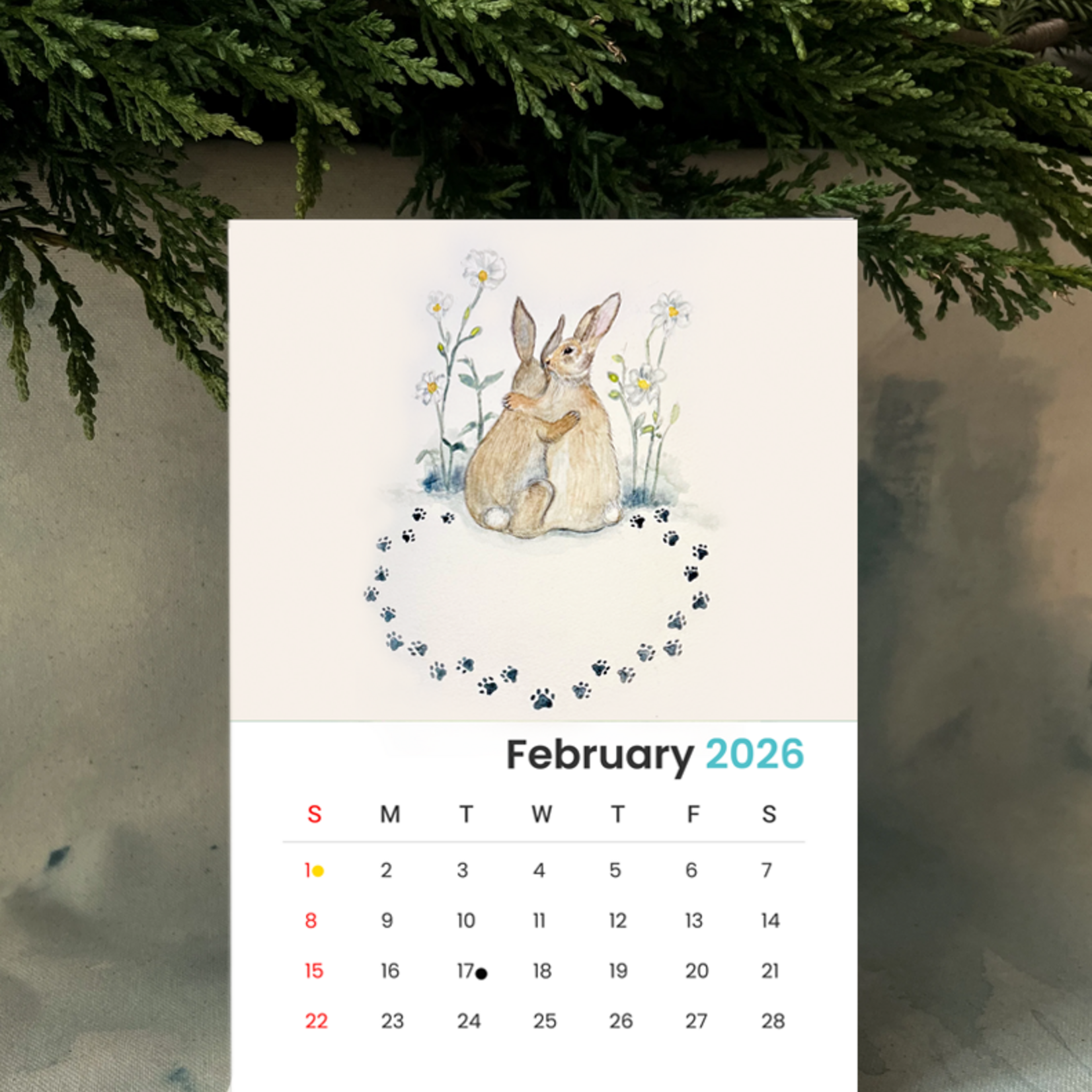 My Muses Card Shop My Muses Desk Calendars 2026