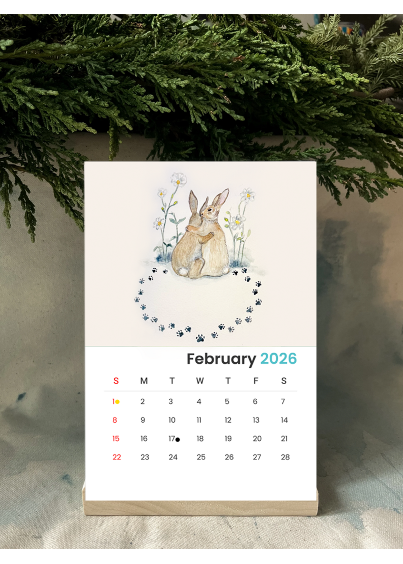 My Muses Card Shop My Muses Desk Calendars 2026