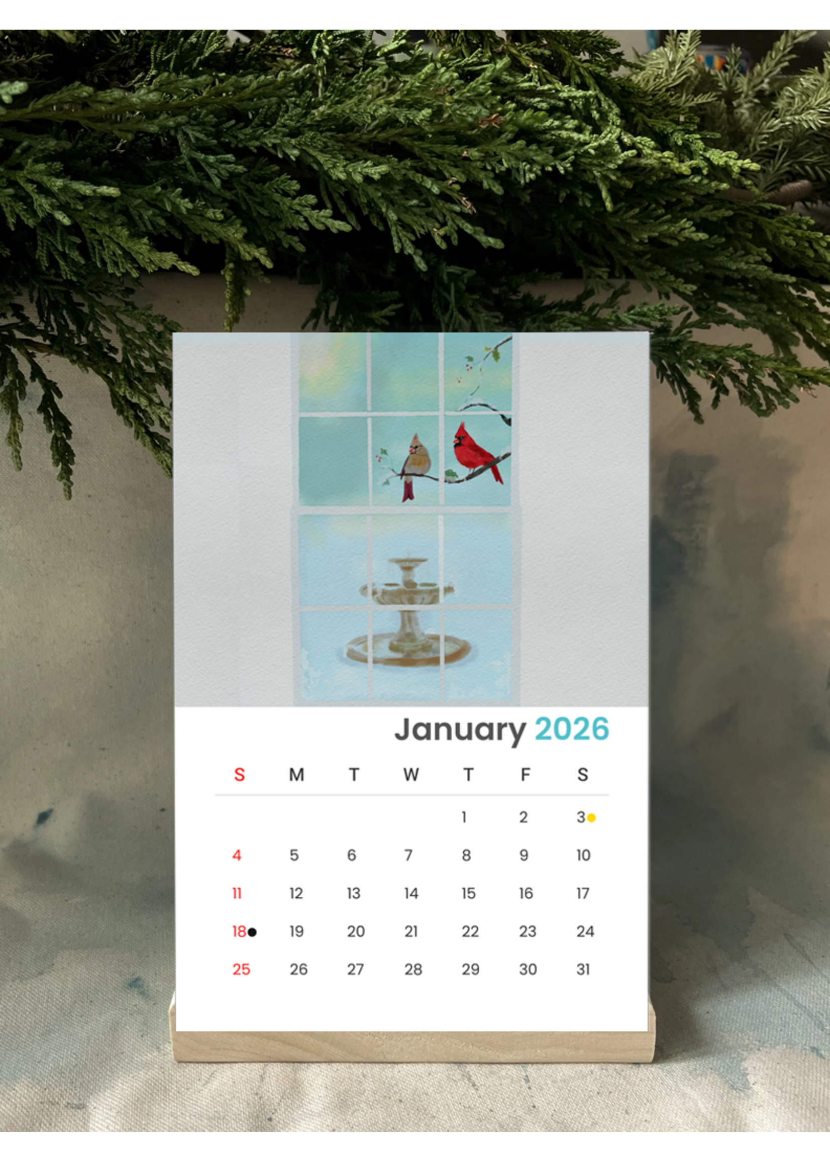 My Muses Card Shop My Muses Desk Calendars 2026