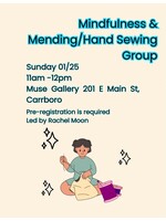 Mindfulness & Mending | Hand Sewing Group with Rachel Moon ( Jan 25, 2026 )