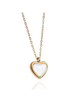 Aryenne Jewelry & Suncatchers Aryenne Jewelry & Suncatchers White Agate Heart Necklace