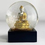 Cool Snow Globes CoolSnowGlobes Buddha to Go Gold