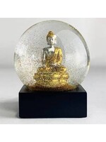 Cool Snow Globes CoolSnowGlobes Buddha to Go Gold
