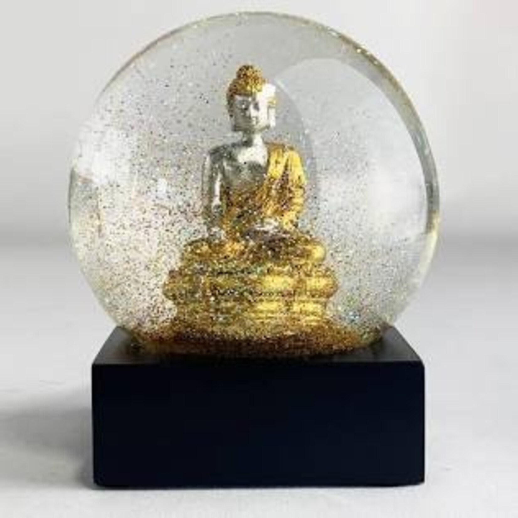 Cool Snow Globes CoolSnowGlobes Buddha to Go Gold