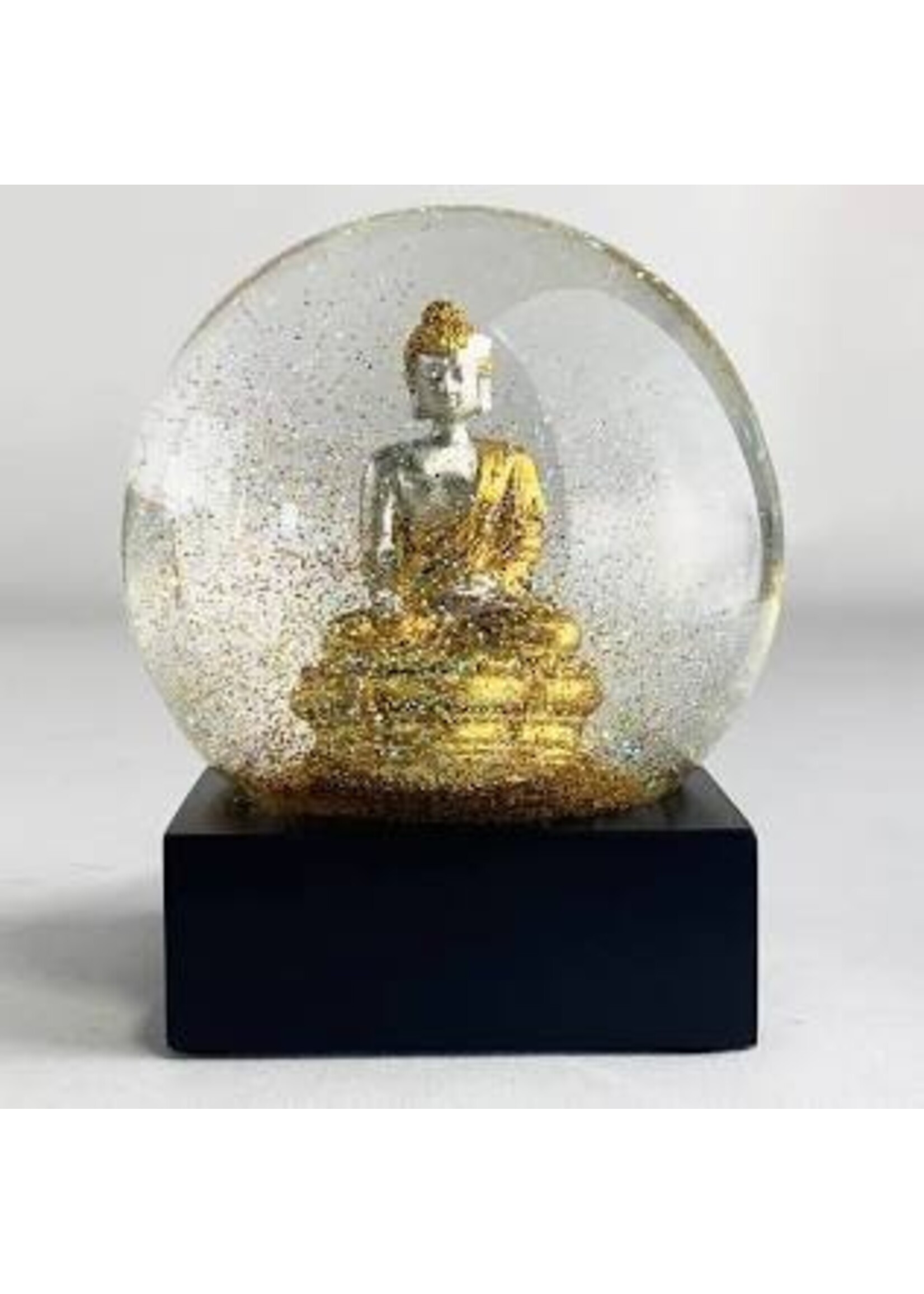 Cool Snow Globes CoolSnowGlobes Buddha to Go Gold