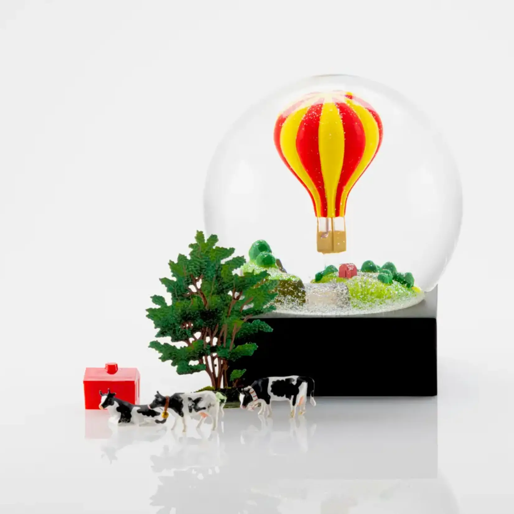 Cool Snow Globes CoolSnowGlobes CS332-UPUP Hot Air Balloon