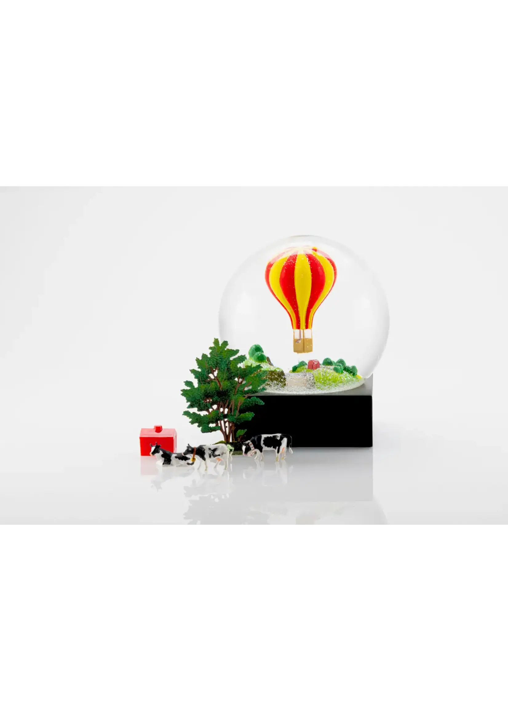 Cool Snow Globes CoolSnowGlobes CS332-UPUP Hot Air Balloon