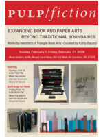 Muse Gallery MUSE Gallery Opening Reception & Demo | Pulp / Fiction  with Triangle Book Arts (Feb 8th, 2026)