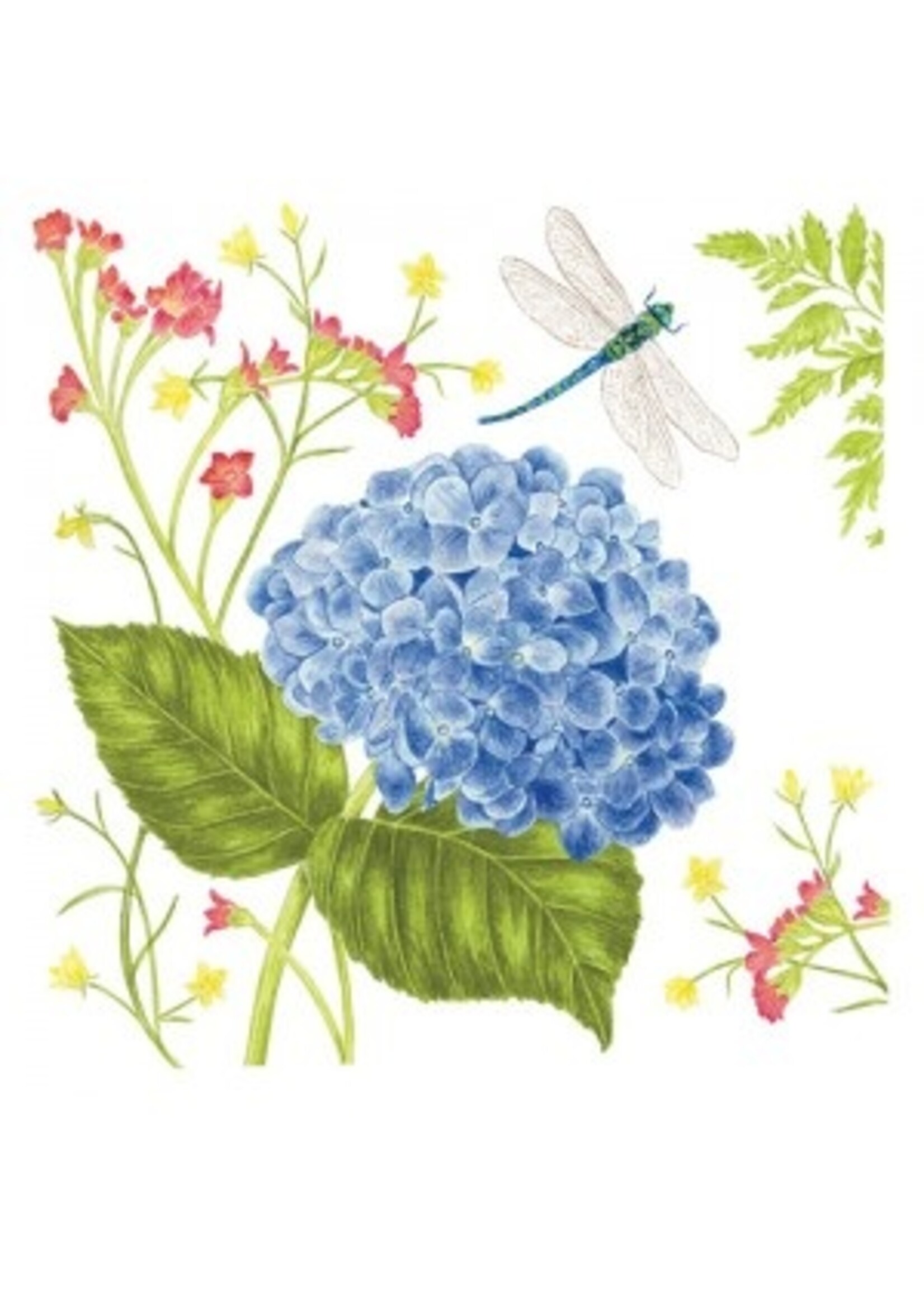 Alice's Cottage Flour Sack Towels Hydrangea