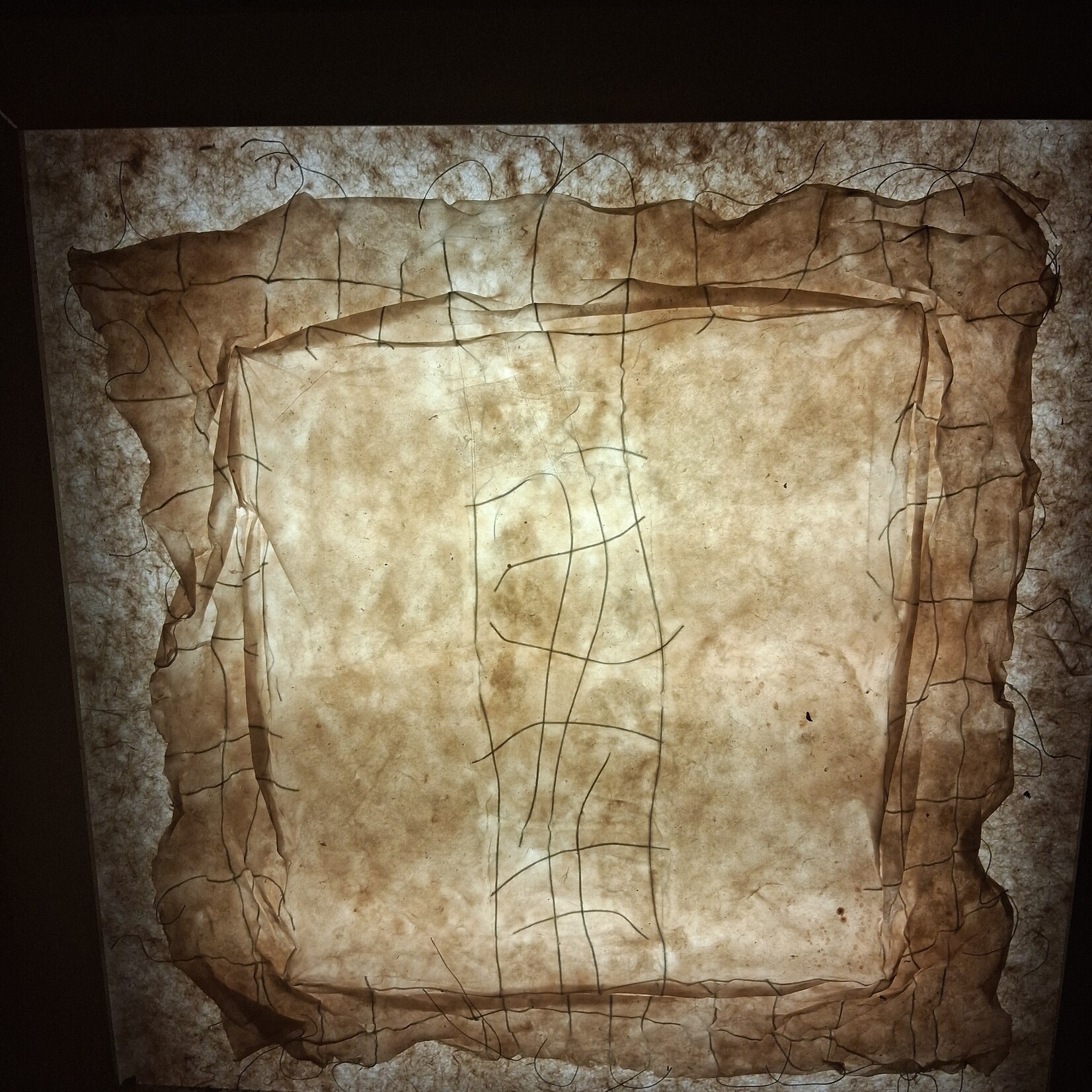 Pulp Fiction Peter Lucey Kozo Crazy 27x26" | Muse Gallery