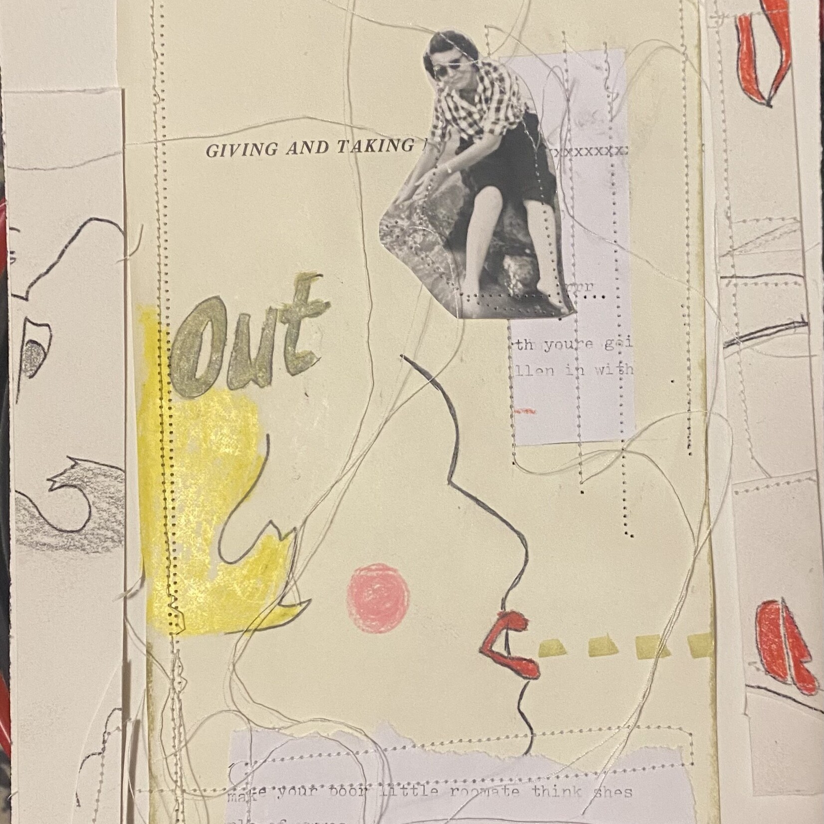 Pulp Fiction Jill Moffett Odd Girl Out 12 x 16| Muse Gallery