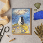 My Muses Card Shop My Muses Card Shop Cosmic companions Greeting Cards