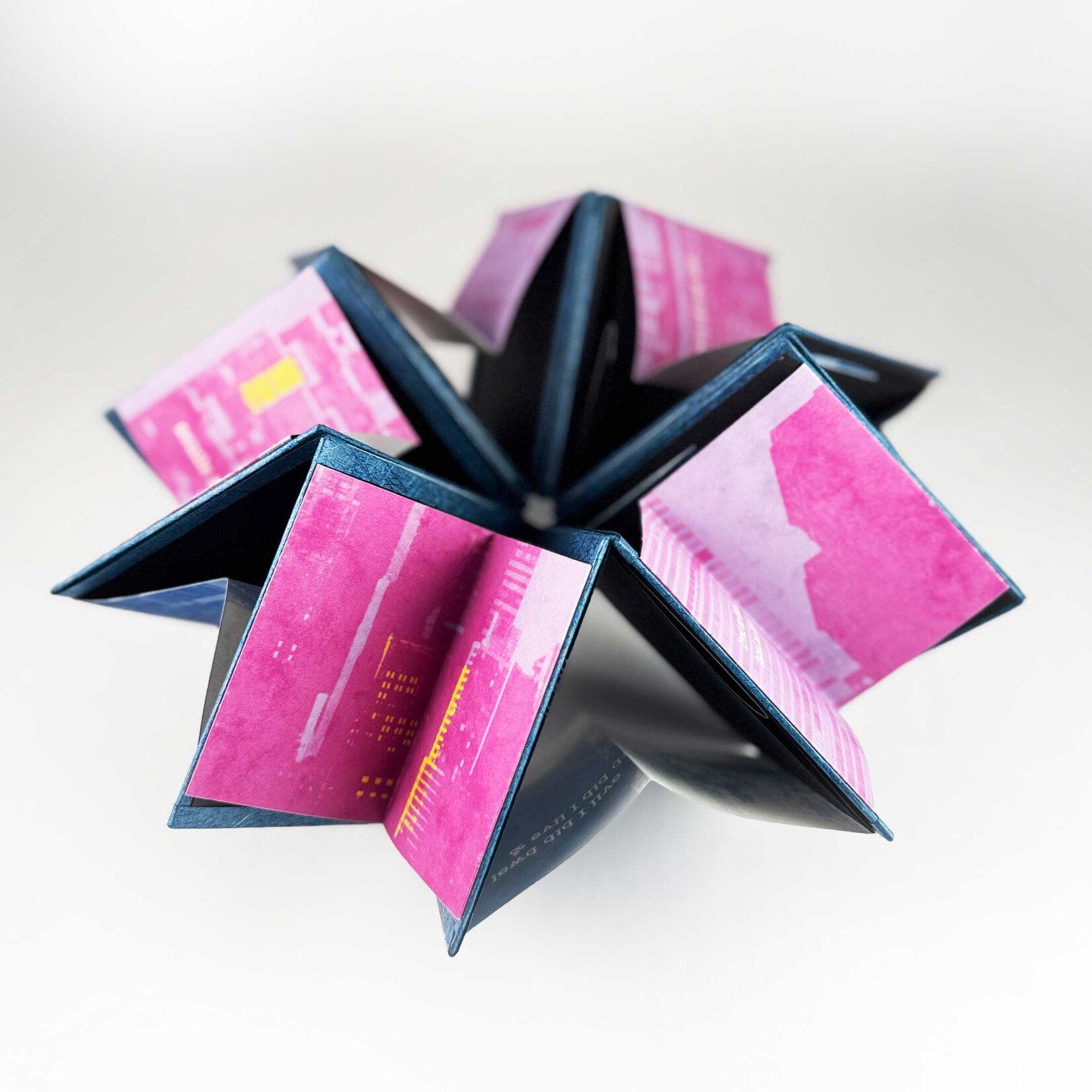 Pulp Fiction Janet Guertin never odd or even: a palindromic tale 9x9x4| Muse Gallery