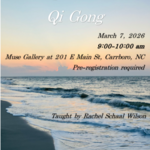 Rachel E Schaal Wilson Moving Meditation Qi Gong with Rachel ( March 7th , 9:00 am - 10:00 am )