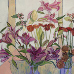 Lila Bacon | Flowers in the Breeze | 30 x 40 | Muse Gallery