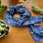 Joanna Massey Lelekacs | Forest Ephemerals Silk Scarf | 16 x 72 | Muse Gallery