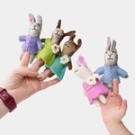 The Winding Road The Winding Road Finger Puppets Pastel Bunny