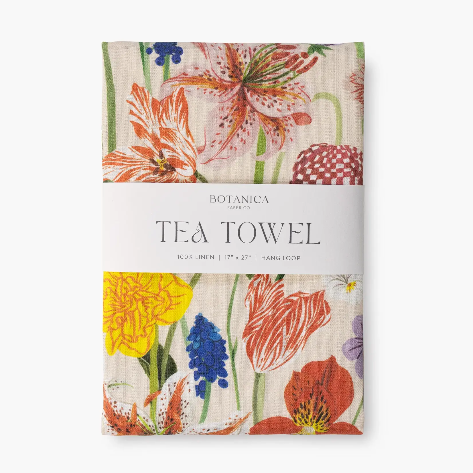 Botanica Paper Co Botanica Paper Co Spring Linen Tea Towel
