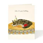 Felix Doolittle Felix Doolittle Sleepy Birthday Card