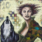 Sudie Rakusin , Number 10: Spiritual nobility, Star Power, gives you the ability to recognize true talents and stand in your own Radiance with a humble righteousness ,  18” h x 18” w , Muse Gallery