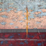 Sudie Rakusin , There exists a secret Vibrational Language in Nature 1 Triptych - Left  ,  30” h x 30” w , Muse Gallery