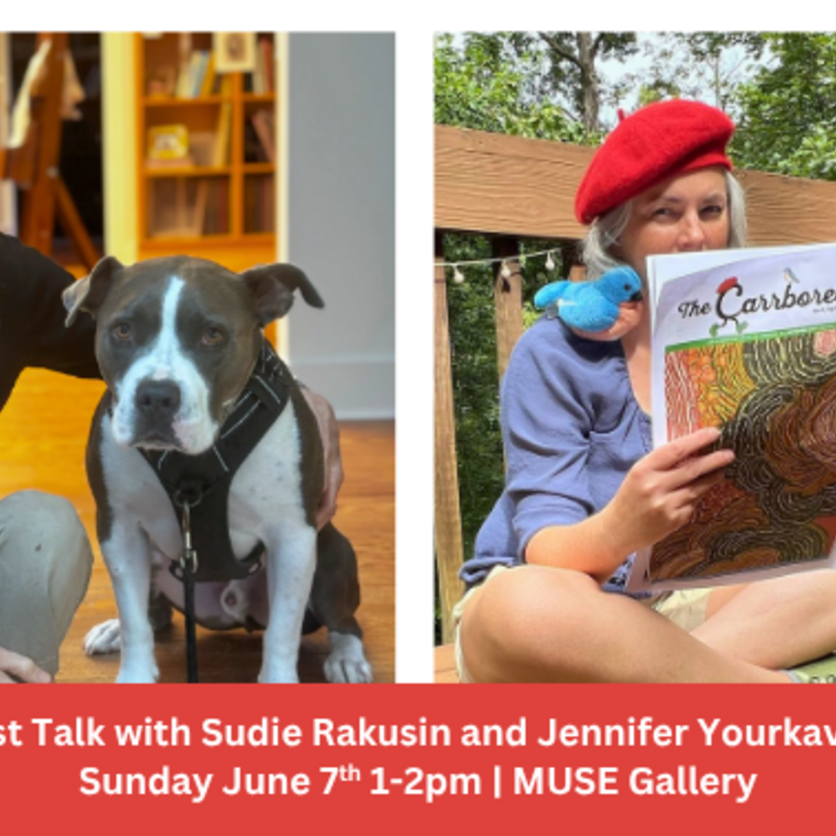 Muse Gallery Artist Talk with Sudie Rakusin: Exploring Layers of Color/ Moments in Time