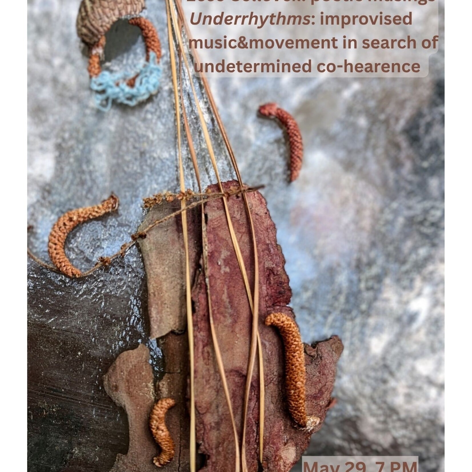 Underrythms:  Improvised Music and Movement with Daniel Levin, Irina Kruchinina, Ecce Cellovek,