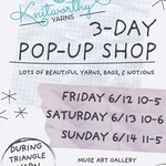 Knitworthy Yarns Knitworthy Yarns Pop-up Shop Yarn Crawl (June 12th, 13th, 14th)