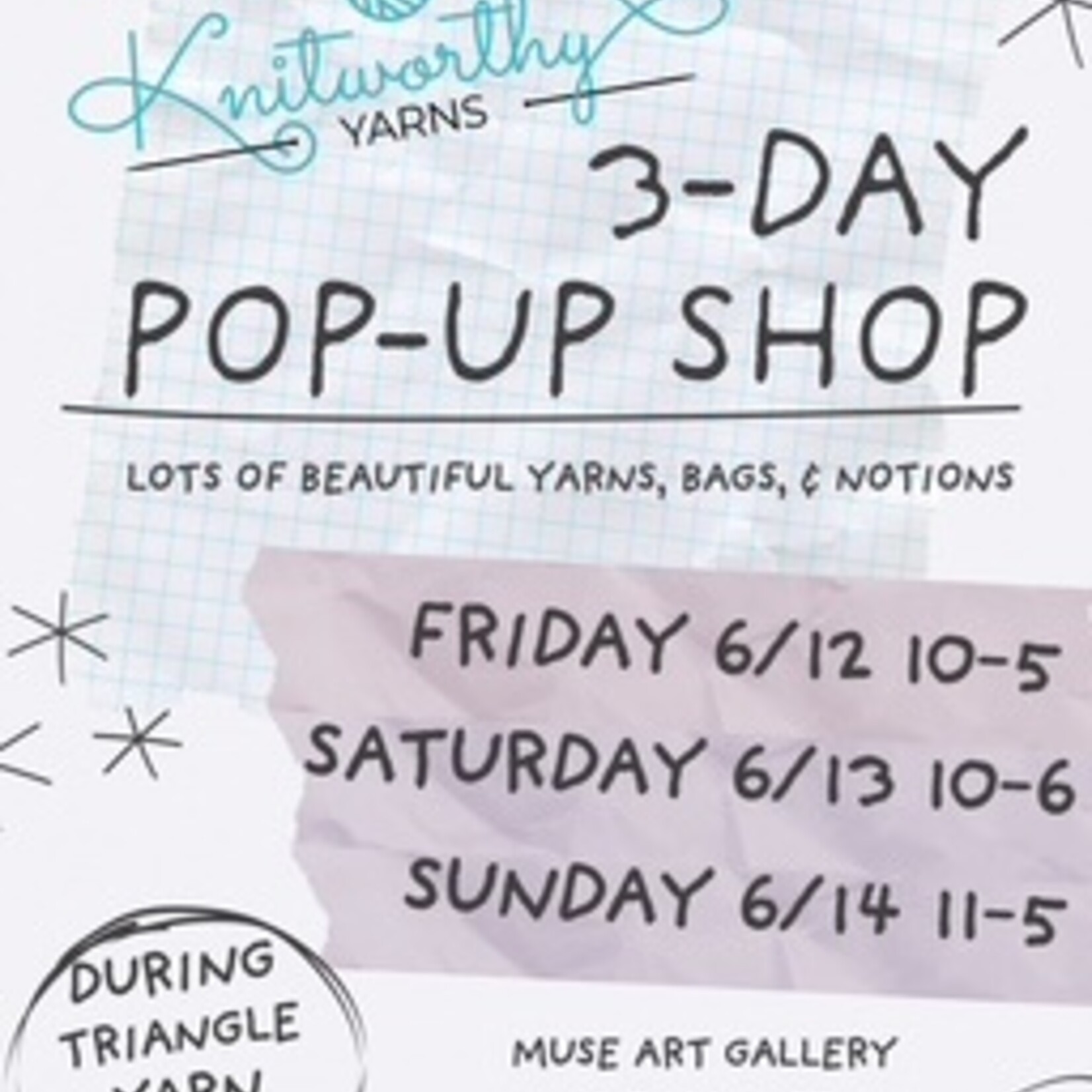 Knitworthy Yarns Knitworthy Yarns Yarn Crawl