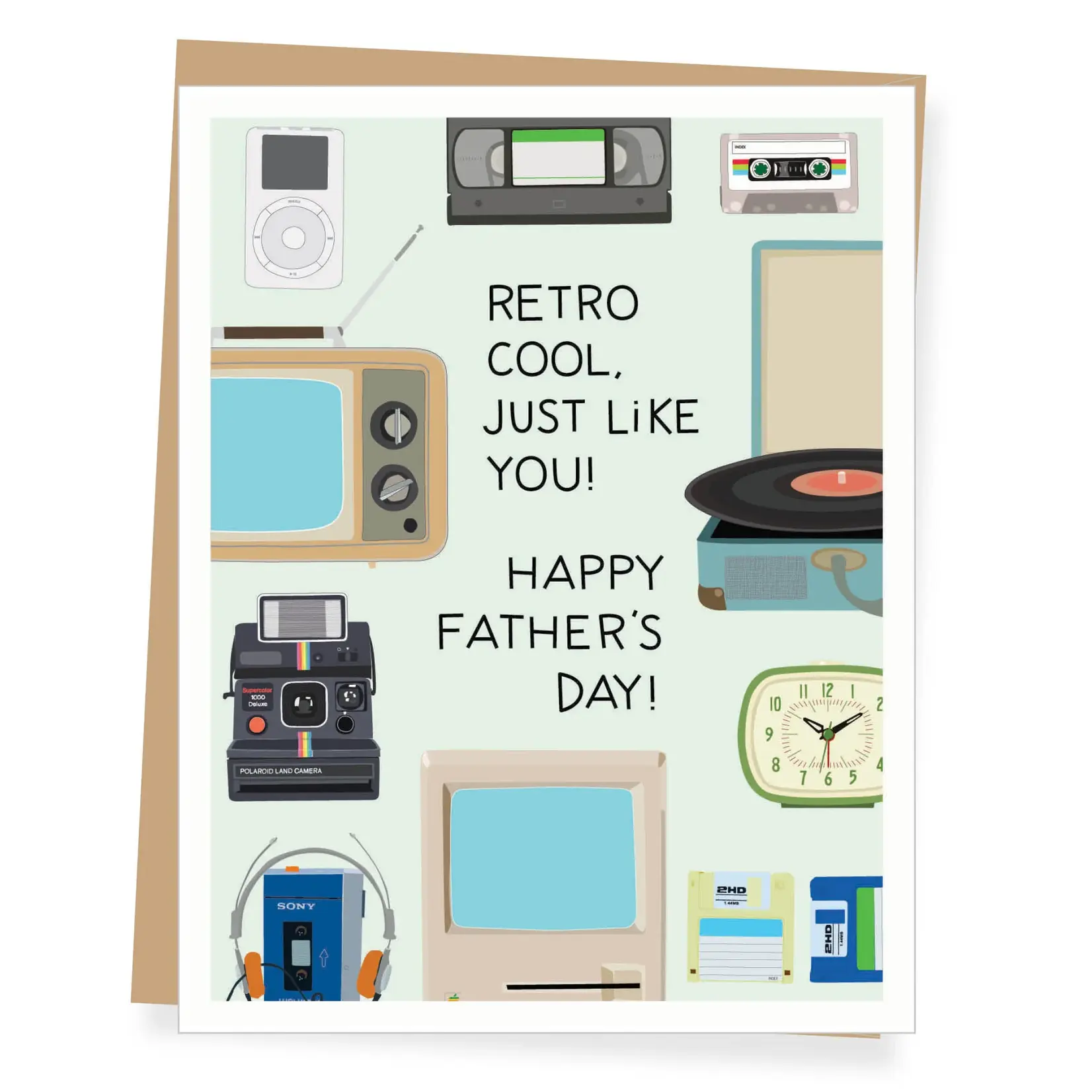 Apartment 2 Cards Apartment 2 Cards Retro Cool Father's Day Card
