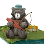 LovePop LovePop Father's Day Fishing Bear