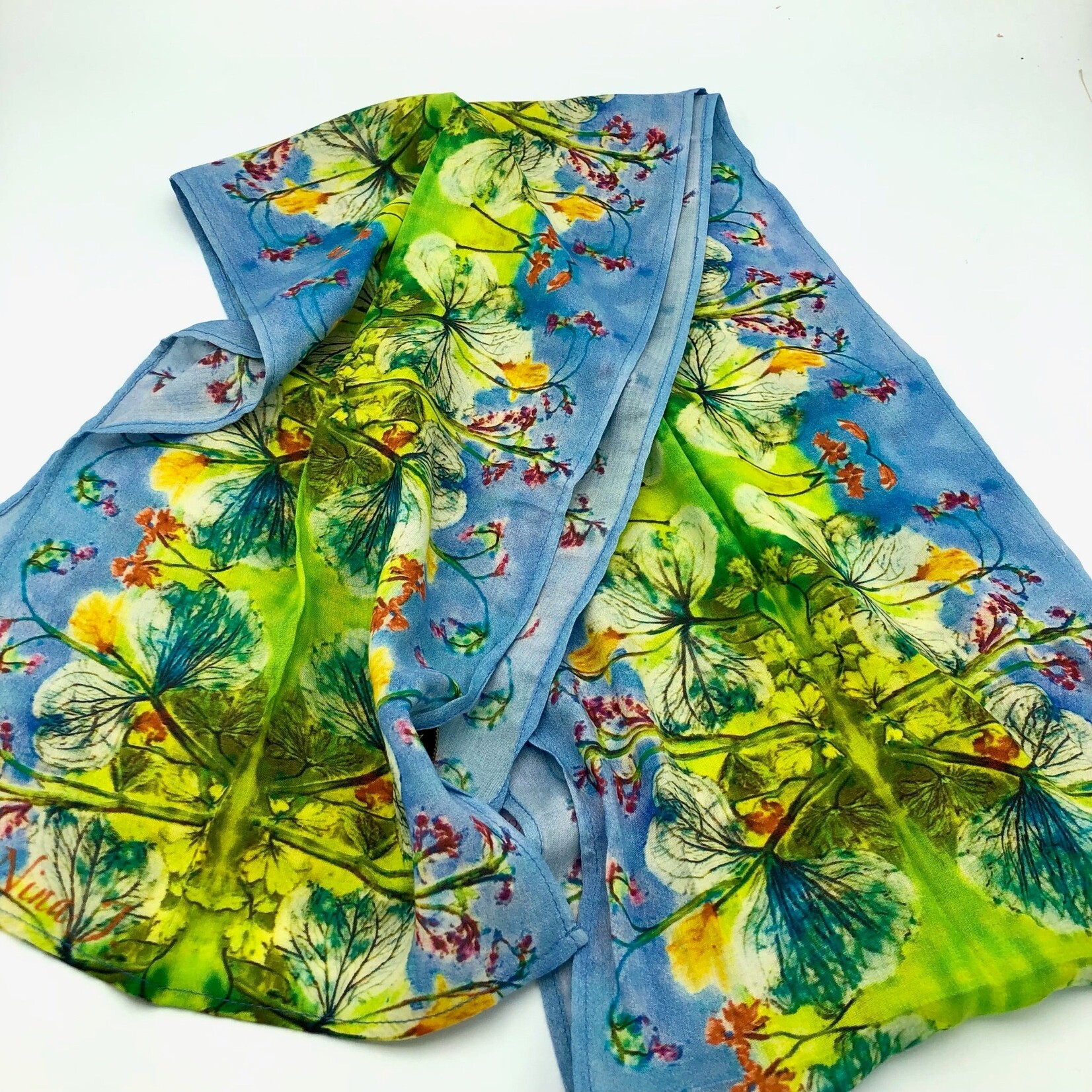 Nina J Nina J Trillium Cotton Scarf