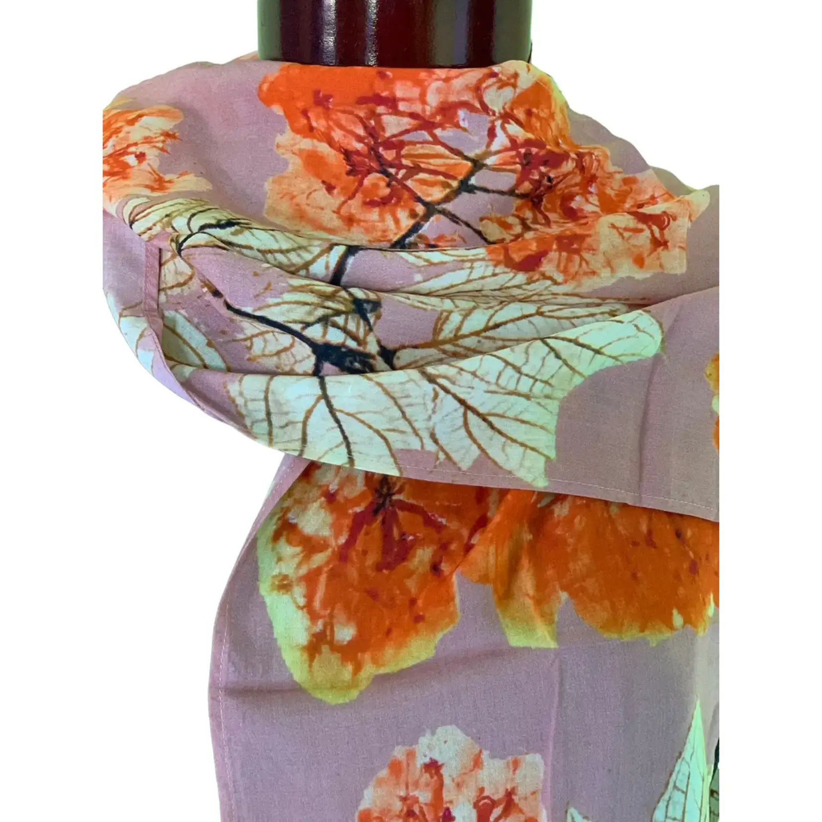 Nina J Nina J Victorian Hydrangea 2.0 Cotton Scarf