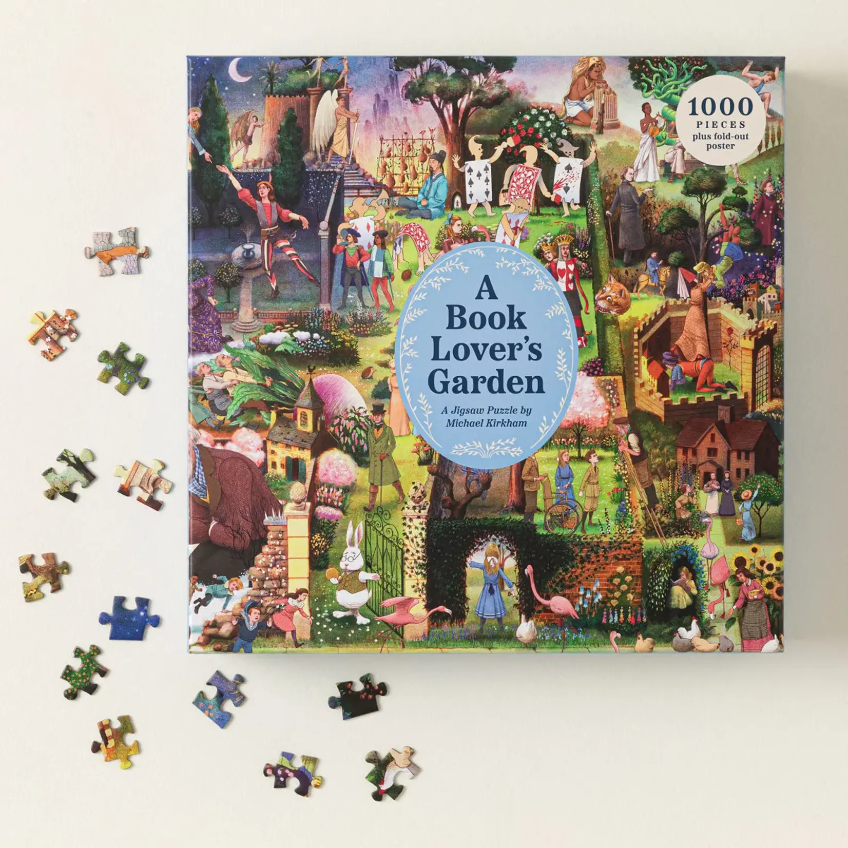 Chronicle Books A Book Lover's Garden: A 1000 Piece Puzzle